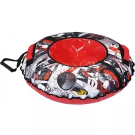 Ватрушка Nika kids extreme ТБ2К-85/Э2 с буксировочным ремнем и ручками, 90 кг, 85 см
