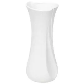 Ваза керамика, настольная, 40 см, Румба, белая