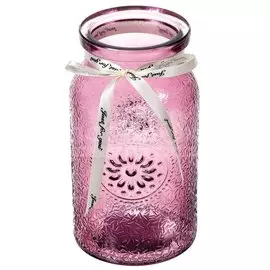 Ваза для цветов стеклянная настольная, 18 см, Гласс Y4-3821 I.K