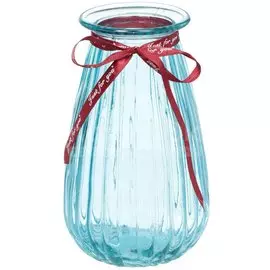 Ваза стекло, настольная, 21 см, Тонированная, Y6-2073