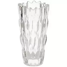 Ваза для цветов стеклянная настольная, 24.5 см, Y3-1384 I.K