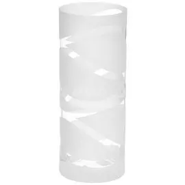 Ваза стекло, настольная, 30х10.7 см, Evis, Вернисаж, 2700691539, белая