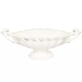 Ваза для фруктов керамическая Ладья 64-596, 24.5х8 см