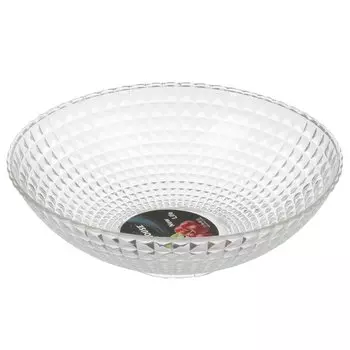 Ваза для фруктов, пластик, 20х20х9 см, Y6-10693