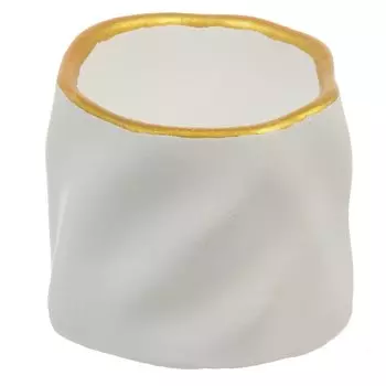 Ваза гипс, настольная, 8.5х9.5 см, Evis, Футура большая Роспись, 10 1341 0007