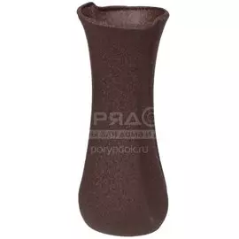 Ваза керамика, настольная, 40 см, Румба, коричневая