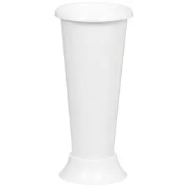 Ваза пластик, напольная, 42.5х20 см, Альтернатива, М6432, белая