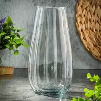 Ваза стекло, настольная, 22х11.5 см, A060231