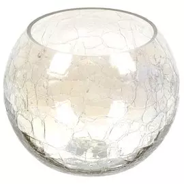 Ваза стекло, настольная, 16х18 см, Evis, Аттикус шаровая, 27 0980 2068