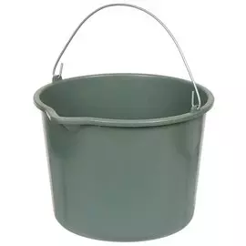Ведро пластик, 16 л, строительное, со сливом