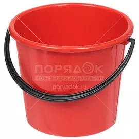 Ведро пластик, 3 л, хозяйственное, Милих, 04003