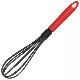 Венчик нейлон, навеска, красный, Daniks, Эконом, H1022-13R