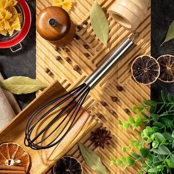 Венчик силикон, навеска, черный, Daniks, Stark, YW-KT258-1