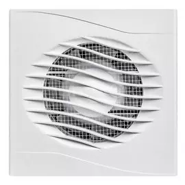 Вентилятор вытяжной настенный, Event, установочный диаметр 120 мм, 18 Вт, 240 м/ч, обратный клапан, Волна, 120Сок