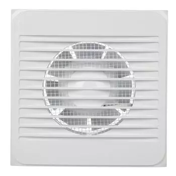 Вентилятор вытяжной настенный, Event, установочный диаметр 100 мм, 13 Вт, 130 м/ч, обратный клапан, Turbo, 100СТок