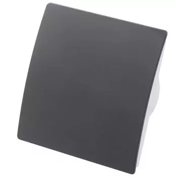 Вентилятор вытяжной настенный, Luna, установочный диаметр 100 мм, 13 Вт, 105 м/ч, gray metal, Серия SFERA, LUNA SF 100gray