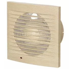 Вентилятор вытяжной настенный, TDM Electric, установочный диаметр 100 мм, 15 Вт, 100 м³/ч, сосна, SQ1807-0101