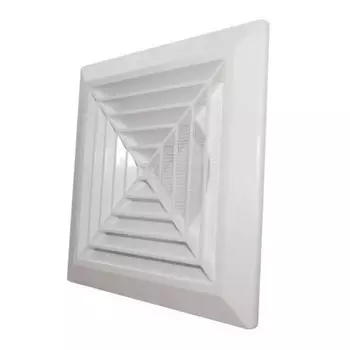 Вентилятор вытяжной настенный, Viento, установочный диаметр 125 мм, 18 Вт, 240 м/ч, 125ВФ