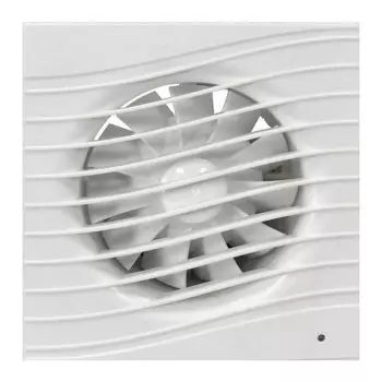 Вентилятор вытяжной настенный, Viento, установочный диаметр 100 мм, 13 Вт, 130 м/ч, обратный клапан, Волна, В100СК STILL