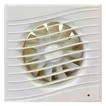 Вентилятор вытяжной настенный, Viento, установочный диаметр 125 мм, 18 Вт, 240 м/ч, Волна, В125С STILL ivory