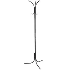 Вешалка напольная Sheffilton SHT-CR330 Р черная/серая, 1.87 м