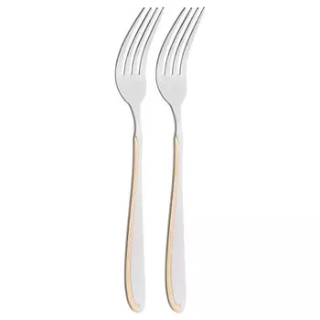 Вилка нержавеющая сталь, 2 предмета, столовая, Agness, 942-101