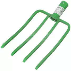 Вилы садовые четырехрогие сварные Клевер без черенка