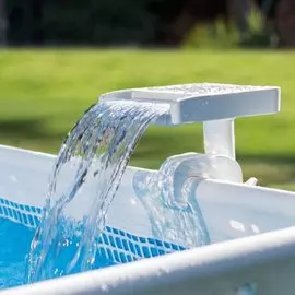 Водопад для бассейна с подсветкой и гидрогенератором, Intex, Multi-Color Led Waterfall Cascade, 28090