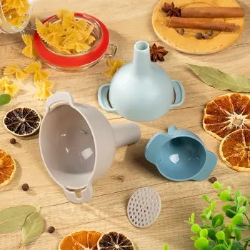 Воронка пластик, 3 штуки, Daniks, Y4-7875