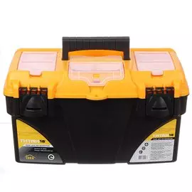 Ящик для инструментов, 18 '', 43х23.5х25 см, пластик, Idea, Титан, пластиковый замок, 3 секции, М 2936