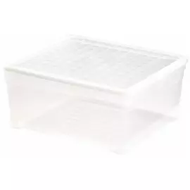 Ящик хозяйственный, 18.5 л, Curver Textile Shallow 162119