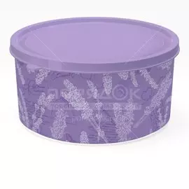 Ящик хозяйственный, 2.6 л, 21.7х20.7х10.4 см, Полимербыт Лаванда Pastel С51818