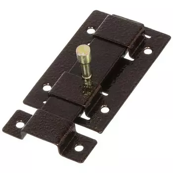 Задвижка дверная накладная, плоский ригель, Секрет-Киров, 115 мм, ЗД-02, 14 000, антик медь