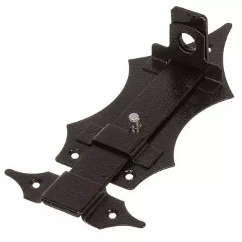 Задвижка дверная задвижка, с проушиная, ригель квадратный, Секрет-Киров, 180 мм, ЗД-14, 14 005, антик медь