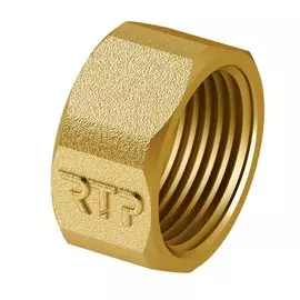 Заглушка 1" 1/2, Г, латунь, РосТурПласт, 36534