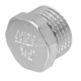 Заглушка 1/2", Ш, латунь, наружная резьба, индивидуальная упаковка, MasterProf, ИС.072277