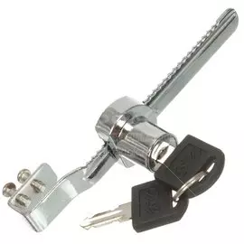 Замок мебельный Trodos, 301006, для стекла, реечный, хром