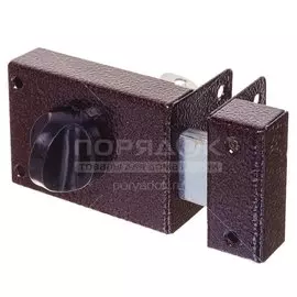 Замок накладной дверной, Омега, 3Н1, 00-00000621, медь