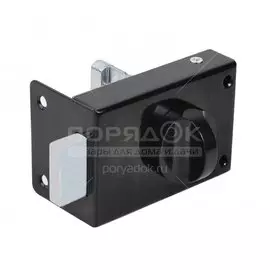 Замок накладной дверной, Омега, 3Н1, 00-00002936, черный