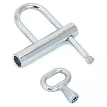 Замок навесной Аллюр, ВС-3КА, 15 017, винтовой, d7мм, одна секретность (без паспорта), 1 ключ