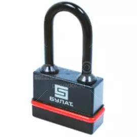 Замок навесной Булат, ВС 3-Н55-01 ПЛ, 13 984, блистер, дисковый, всепогодный, 56 мм, 5 ключей