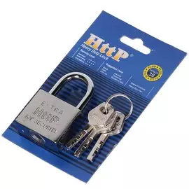 Замок навесной SPE13308-17, блистер, дисковый, 30 мм, 3 ключа