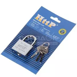 Замок навесной SPE13308-18, блистер, дисковый, 40 мм, 3 ключа