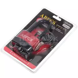 Замок навесной SPE13353A-43 333908, с удлиненной дужкой, всепогодный, красный, 55 мм