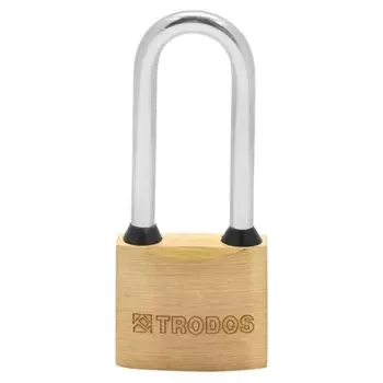 Замок навесной Trodos, BC-BL5-50L, 210 230, блистер, цилиндровый, 3 ключа