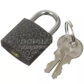 Замок навесной Trodos, ВС-HG36-25, 210001, коробка, цилиндровый, 2 ключа