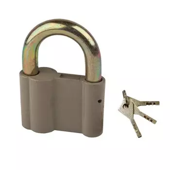 Замок навесной Vrata, ВС-АL-2, 210173, дисковый, 3 ключа