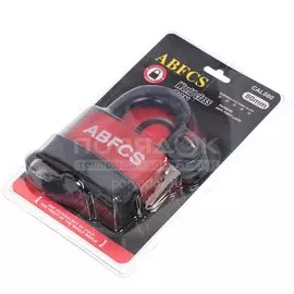 Замок навесной SPE13353A-41, всепогодный, красный, 80 мм