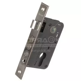 Замок врезной Apecs, 1000/60-CR, 6324, без ручки, цилиндровый, хром