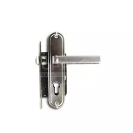 Замок врезной Apecs, 1026/60-CR, 3171, ручка в комплекте, цилиндровый, хром